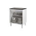 Balcão Armário de Cozinha Fran Para Fogão Cooktop 4 Bocas Mobília Decor Branco 