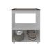 Balcão Armário de Cozinha para Fogão Cooktop 4 Bocas e Forno Elétrico Evelyn Mobília Decor Branco 