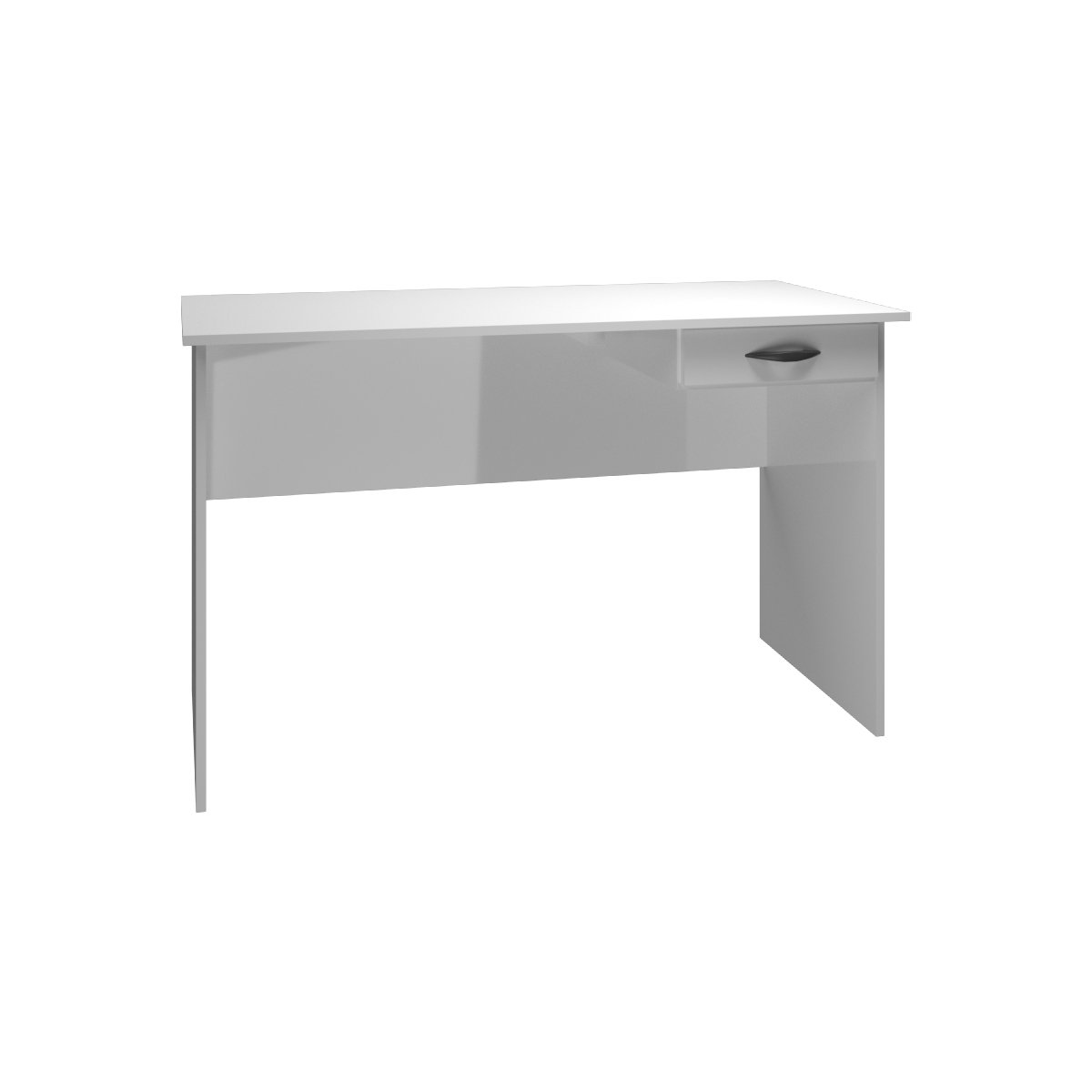 Mesa para Escritório Home Office Estudo ou Trabalho 120 cm Modelo Olivia Branco Mobília Decor 