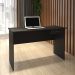 Mesa para Escritório Home Office Estudo ou Trabalho 120 cm Modelo Olivia Preto Mobília Decor 