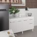 Tampo Tampão MDP 15 mm Mobília Decor Para Balcão de 140 cm Branco 