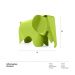 Banco Elefante Eames - Infantil - Kids - Junior - Verde