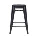 Banqueta Iron Tolix 61 cm - Industrial - Aço - Vintage - Preto