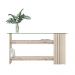 Aparador Domo para Sala Cinamomo/Off-White