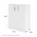 Armário Balcão 02 Portas Lumiere Branco