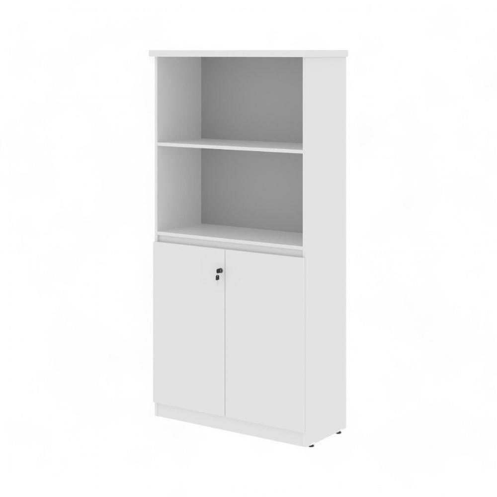 Armário Estante Com Prateleiras Doubler Branco