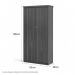 Armário Multiuso 02 Portas Doubler Branco