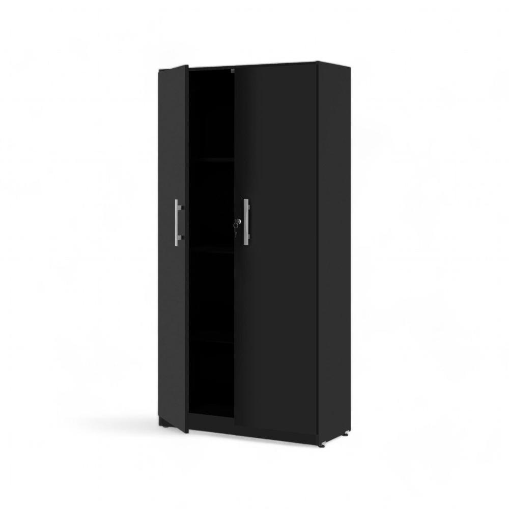 Armário Multiuso 02 Portas Lumiere Preto