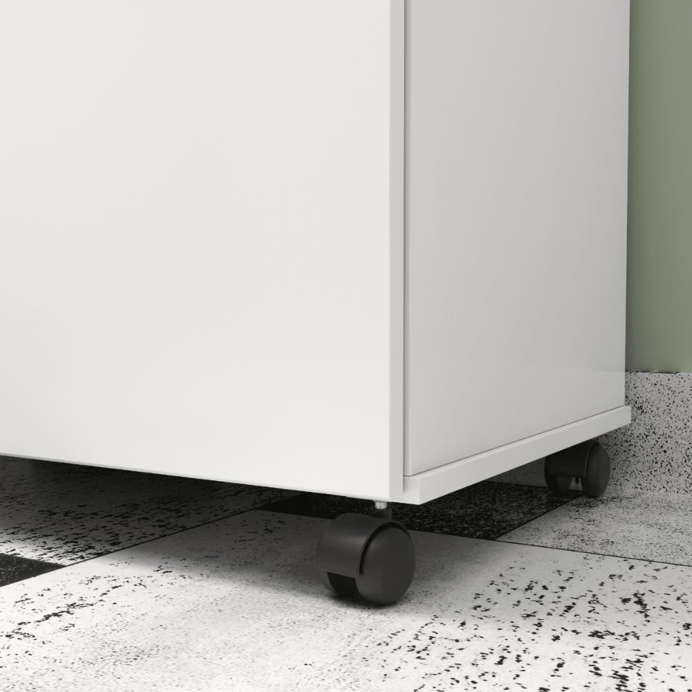 Armário Multiuso Capri Lavanderia 02 Portas Branco