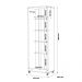 Armário Multiuso Capri Lavanderia 02 Portas Branco