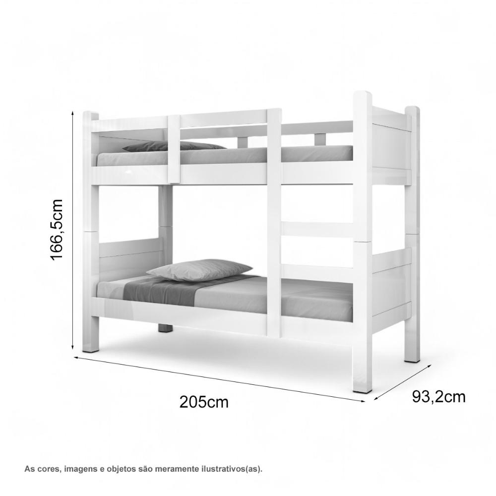 Beliche Solteiro Boston Cinamomo Com 02 Colchões