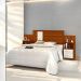 Cabeceira Flexível Cannes Cinamomo E Off White