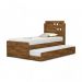 Cama Bibox Solteiro Com Aplique Colônia Malbec