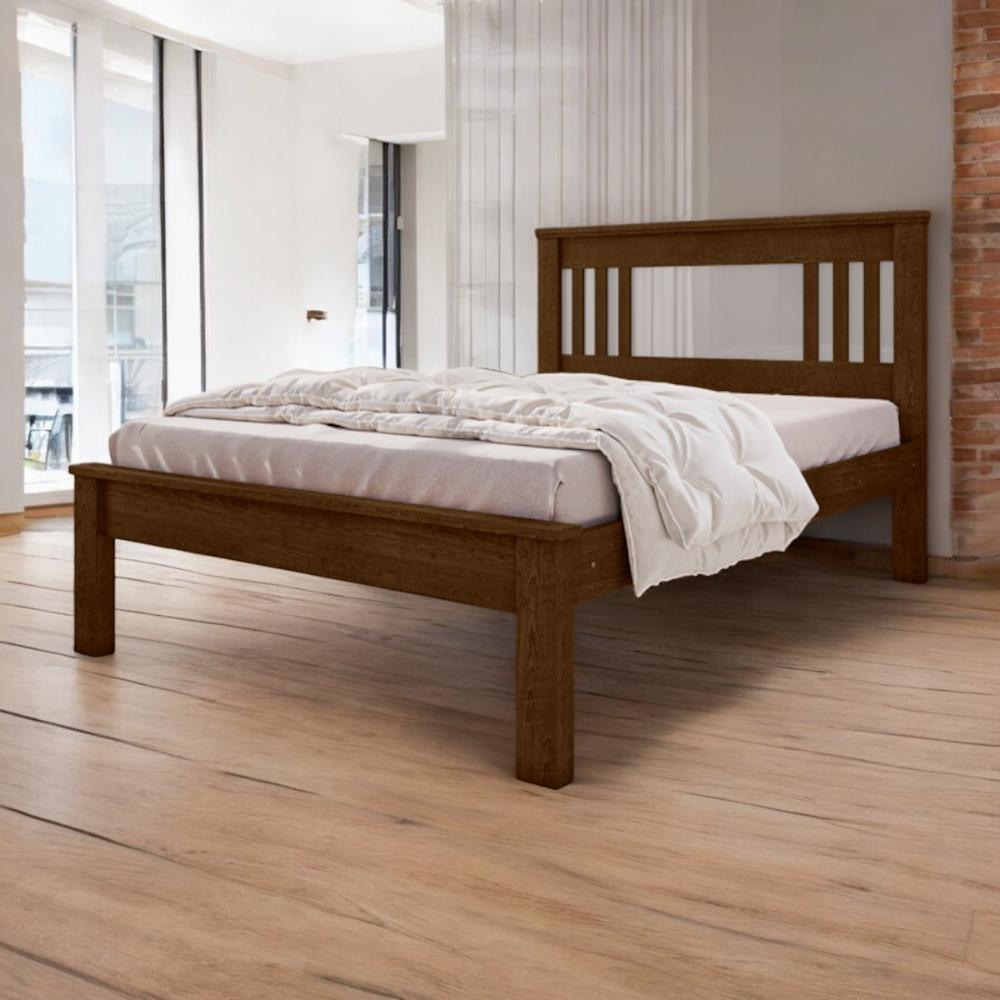 Cama Casal Aconchegante Violeta Malbec E Off White