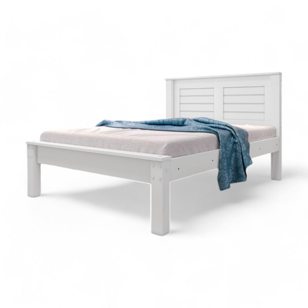 Cama Casal Confortável E Moderna Luz Branca