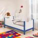 Cama Juvenil Em Nuvem Cartagena Branca E Azul Com Colchão