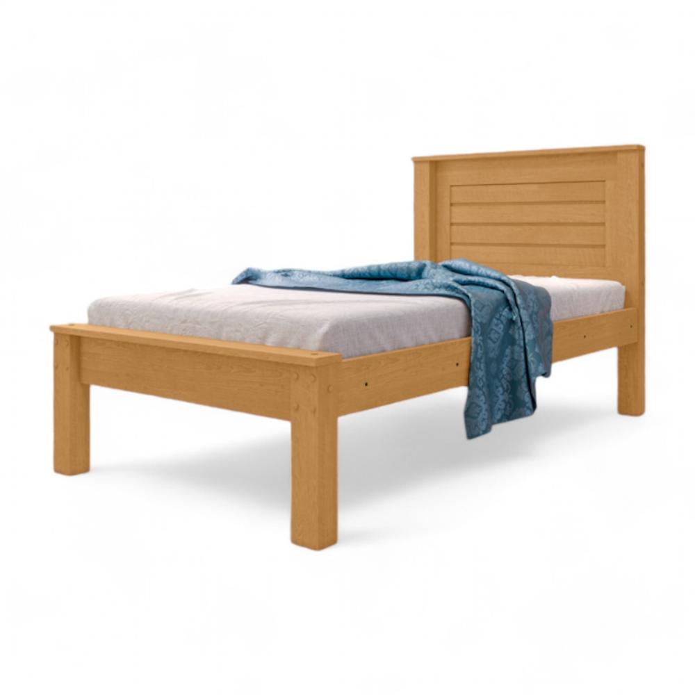 Cama Solteiro Confortável E Moderna Luz Naturalle Com Colchão