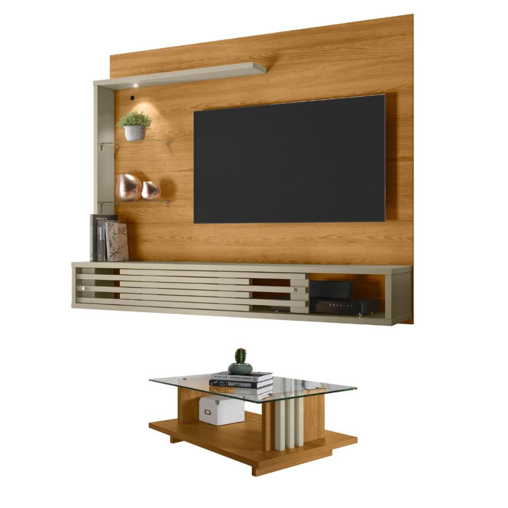 Conjunto Domo Select e Mesa de Centro Cumaru/Opala