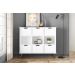 Conjunto Nicho Organizador Zuri 9 Espaços Retrô Branco + 2 Kits 3 Gavetas Brancas