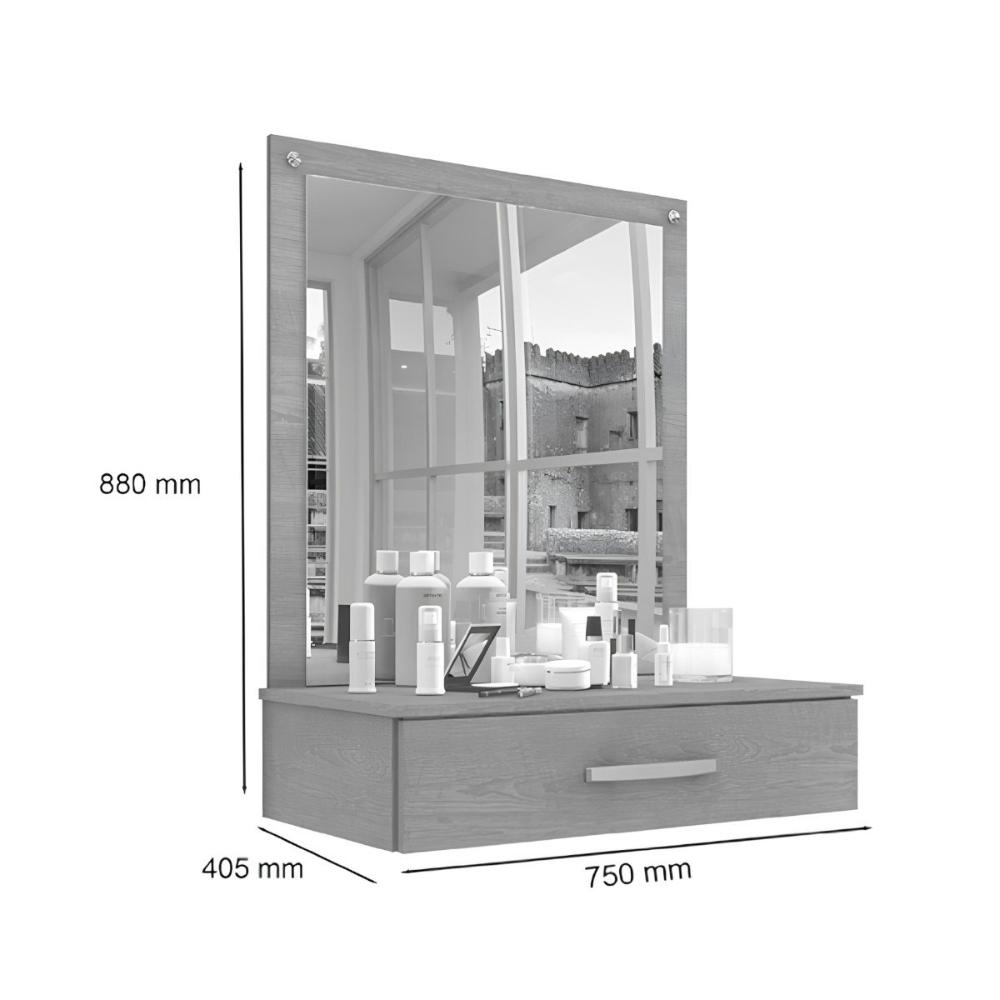 Conjunto para Quarto de Cômodas e Penteadeira Floratta Branco