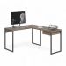 Mesa Home Office Escrivaninha L Shine Affara Com Gaveteiro