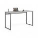 Mesa Home Office Escrivaninha Shine 1,00 Cinza