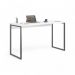 Mesa Home Office Escrivaninha Shine 1,36 Branco
