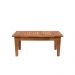 Mesa centro 10x50 Ripada Madeira Rustica Castanho