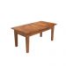 Mesa centro 10x50 Ripada Madeira Rustica Castanho
