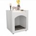 Mesa de Cabeceira Casinha de Cachorro/Gato PET Branco