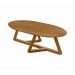 Mesa de Centro Sala de estar Vintage Oval Nature
