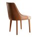 [OUTLET] Conjunto com 2 Cadeiras de Jantar Esmeralda II Imbuia e Off White