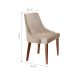 Conjunto com 2 Cadeiras de Jantar Esmeralda I Imbuia e Off White