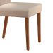 Conjunto com 2 Cadeiras de Jantar Tália I Creme