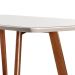 Mesa de Jantar Retangular Livia Off White 180 cm