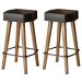 2 Banquetas Alta com Encosto para Bar Cozinha MOBLAN decor
