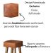 2 Banquetas Alta com Encosto para Bar Cozinha MOBLAN decor