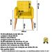 2 Cadeira Poltronas Conforto Para Escritório Sala Luxo MOBLAN decor