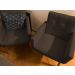 2 Cadeira Poltronas Conforto Para Escritório Sala Luxo MOBLAN decor