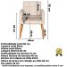 2 Cadeira Poltronas Conforto Para Escritório Sala Luxo MOBLAN decor