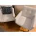 2 Cadeira Poltronas Conforto Para Escritório Sala Luxo MOBLAN decor
