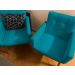 2 Cadeira Poltronas Conforto Para Escritório Sala Luxo MOBLAN decor