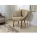 2 Poltronas Decorativa Moderna para Sala de Estar Recepção Reforçada MOBLAN decor