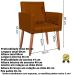 2 Poltronas Resistente para Recepção Confortável Corino Escritório MOBLAN decor