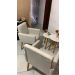 2 Poltronas Resistente para Recepção Confortável Escritório MOBLAN decor