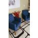 2 Poltronas para Clínica Resistente Recepção Sala de Estar MOBLAN decor