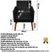 2 Poltronas para Clínica Resistente Recepção Sala de Estar MOBLAN decor