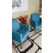 2 Poltronas para Clínica Resistente Recepção Sala de Estar MOBLAN decor