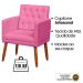 2 Poltronas para Clínica Resistente Recepção Sala de Estar MOBLAN decor