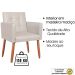 Cadeira Poltrona Conforto Corino Para Escritório Sala Luxo MOBLAN decor